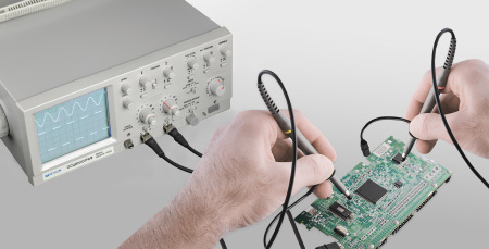 Осциллограф двухканальный МЕГЕОН 15022 купить по низкой цене | МАКСПРОФИТ