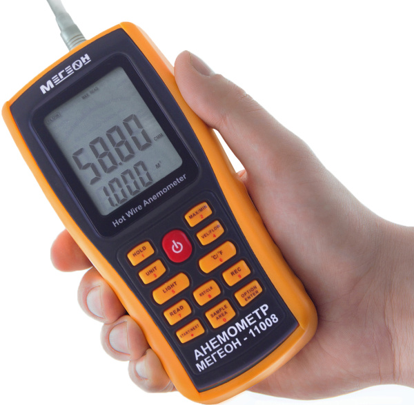 Анемометр с зондом "струна" МЕГЕОН 11008 купить по низкой цене | МАКСПРОФИТ