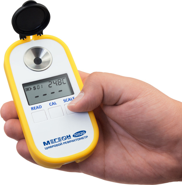 Цифровой оптический рефрактометр для спирта МЕГЕОН 72020 купить по низкой цене | МАКСПРОФИТ