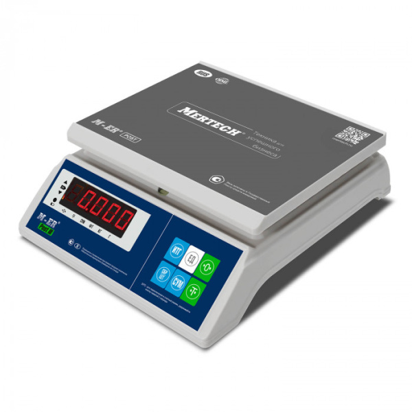 Порционные настольные весы M-ER 326 AFU-15.2 "Post III" LED купить по низкой цене | МАКСПРОФИТ