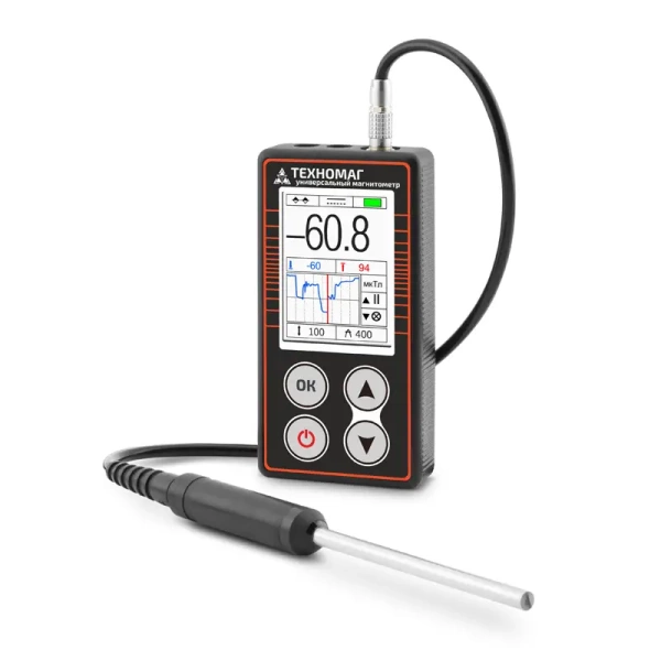 Универсальный магнитометр Техно-НДТ ТЕХНОМАГ с преобразователем Г-2С градиентометра и образцом купить по низкой цене | МАКСПРОФИТ