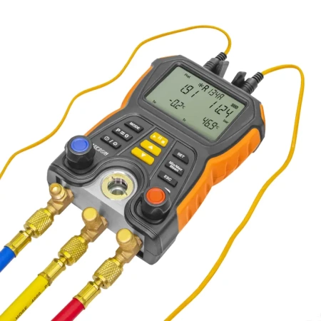 Цифровой манометрический коллектор МЕГЕОН 51050 купить по низкой цене | МАКСПРОФИТ