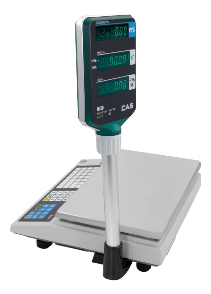 Весы CAS AP-1 (30M Big Tr.) купить по низкой цене | МАКСПРОФИТ