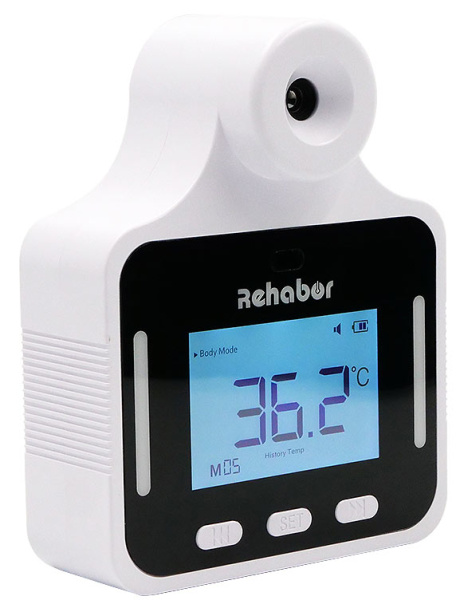 Автоматический инфракрасный термометр для контроля посетителей Rehabor KF150 купить по низкой цене | МАКСПРОФИТ