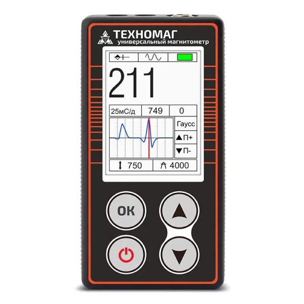 Универсальный магнитометр Техно-НДТ ТЕХНОМАГ с преобразователем П-1М и Г-2С тесламетра и градиентометра и образцами купить по низкой цене | МАКСПРОФИТ