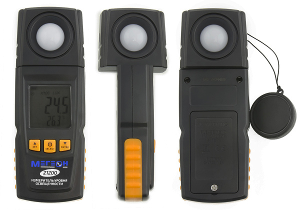 Цифровой измеритель освещенности (Люксметр) МЕГЕОН 21200 купить по низкой цене | МАКСПРОФИТ