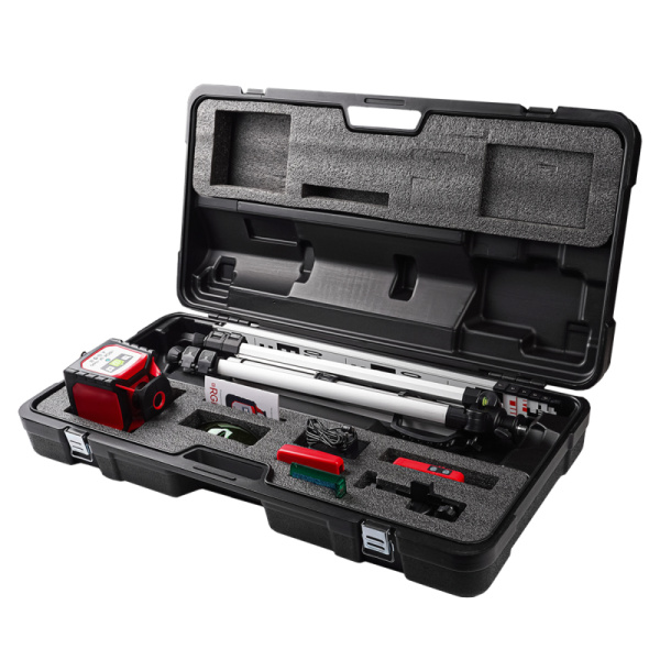 Комплект ротационного нивелира с элевационным штативом RGK SP-100G COMBO купить по низкой цене | МАКСПРОФИТ