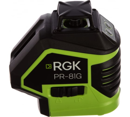 Лазерный построитель плоскостей RGK PR-81G купить по низкой цене | МАКСПРОФИТ