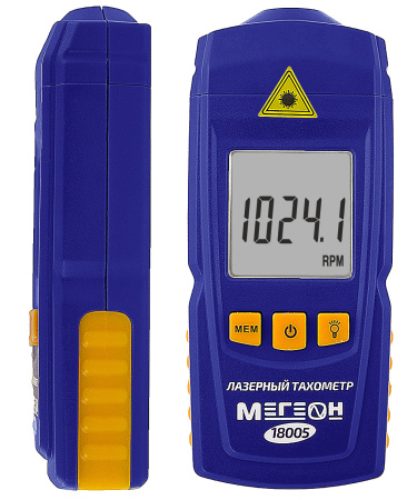 Бесконтактный лазерный тахометр МЕГЕОН 18005 купить по низкой цене | МАКСПРОФИТ